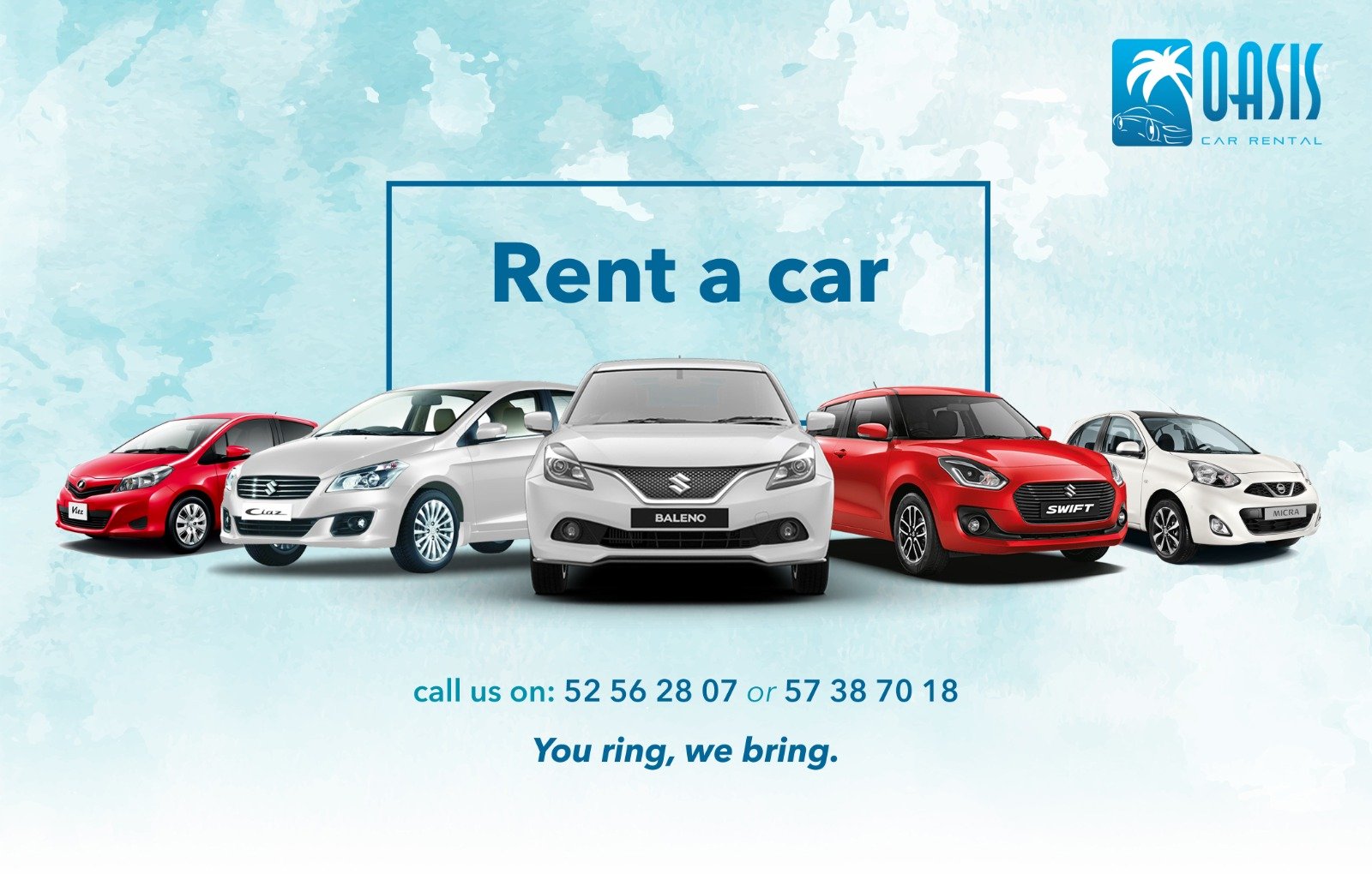 Oasis Car Rental — rent a car in Mauritius